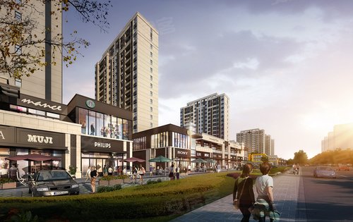 中铁世博城推出阡上住宅