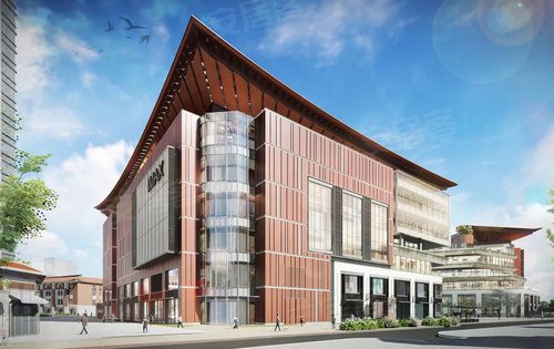 融合了山海元素,打造空中花园,厦门集美大悦城购物中心,预计2024年上