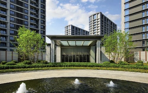 海逸长洲一期正门展示交付小区品质呈现欢迎随时参观