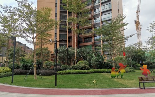 海伦香洲花园动态:海伦香洲花园小区绿化展示.-惠州安居客