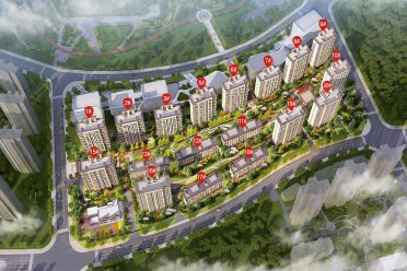 漯河源汇区西城区漯河绿地城楼盘新房真实图片