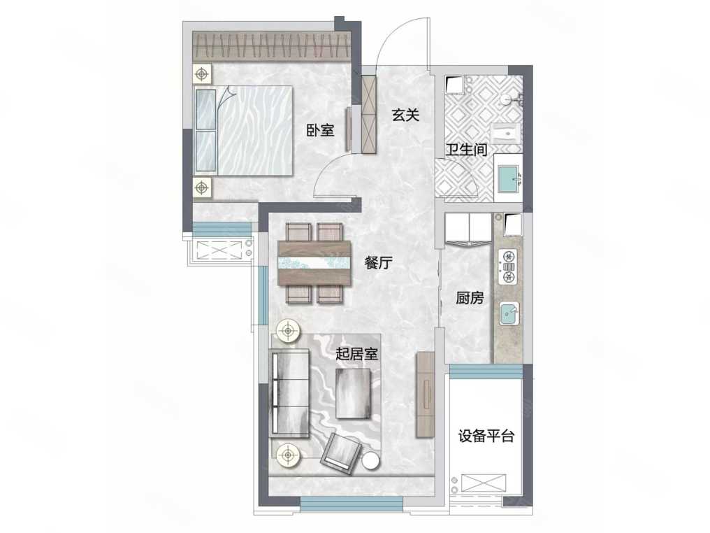 5室4厅2卫 265m05,4室2厅2卫 134m05关联户型:千城·柏悦湾二期新