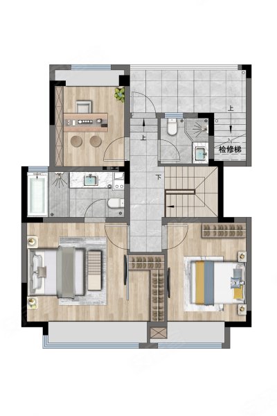 建发上院户型图