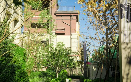 路劲阳光城院璟社区环境一角叠拼别墅联排别墅欢迎了解
