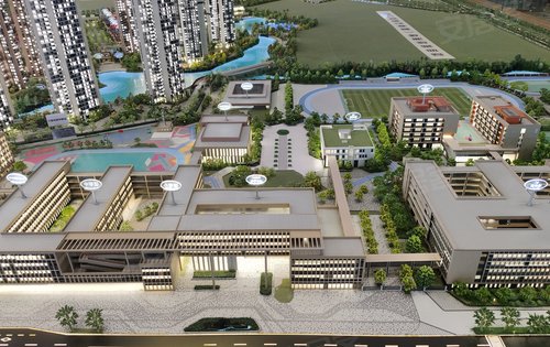 泰丰牧马湖社区内的北大培文国际学校