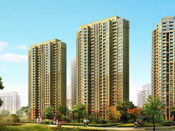 卧龙丽景湾三期原墅高层楼盘建筑物外景