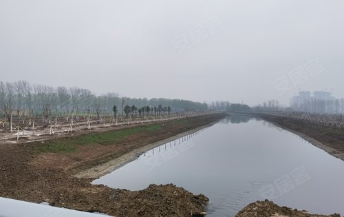 周口正商金域世家动态:项目周围的运粮河,是政府规划的千亩绿化带