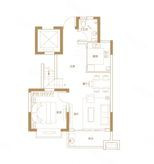 北京城建西华龙樾户型图