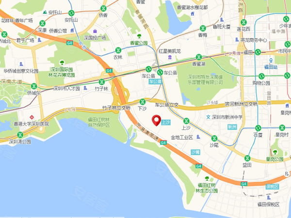 中洲湾住宅楼盘区位规划