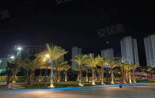 保利金町湾动态:夜晚的金町湾也是靓靓的-汕尾安居客