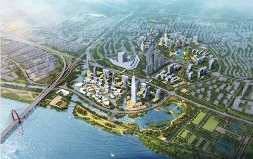 根据规划面积,之江新城的范围有15