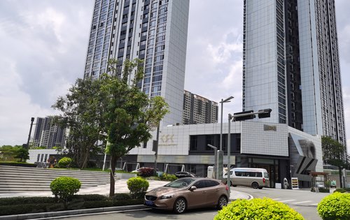 广州大学城智慧谷·12光年动态:思科智慧城一期住宅白色铝扣板-广州