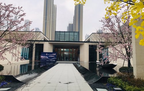 保利庭瑞阅江台营销中心实拍