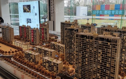 绿都·青云叙动态:楼栋的分布图-郑州安居客