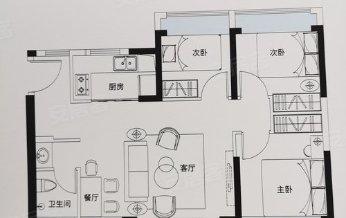佳华领悦广场营销中心开放户型图目前只有这六种给大家有兴趣的可以前