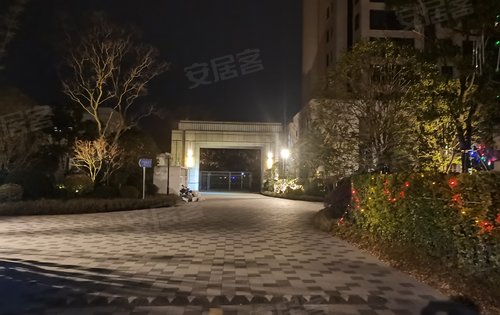 金地酩悦都会动态:小区夜景实拍。-上海安居客