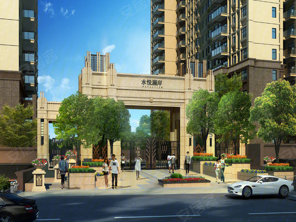 水悦澜岸,西安水悦澜岸房价,楼盘户型,周边配套,交通地图,咸阳2号桥南