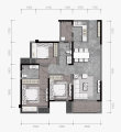 中建御湖壹号楼层平面图