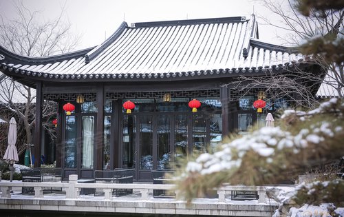 济南杨柳春风动态:冬天的中式合院醉美!-济南安居客