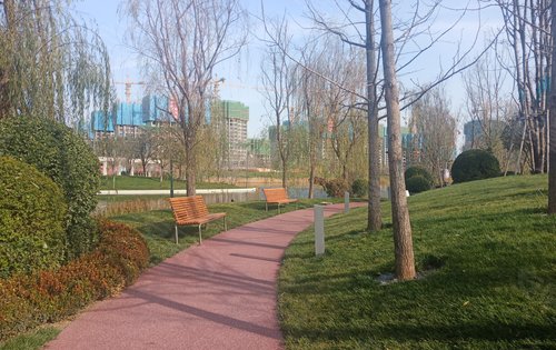 渭南万科城动态:142亩的绘梦公园欢迎您来参观
