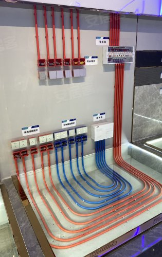 水电管线和下水工艺工法展示