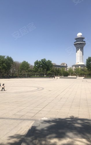 下楼就到金世纪广场绿化面积近10万平方米
