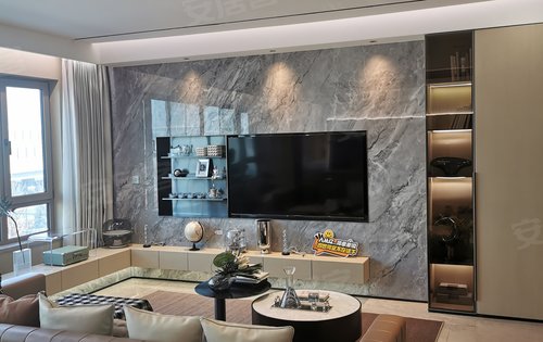 昆仑时代中心120米样板间客厅开间56米欢迎售楼处参观