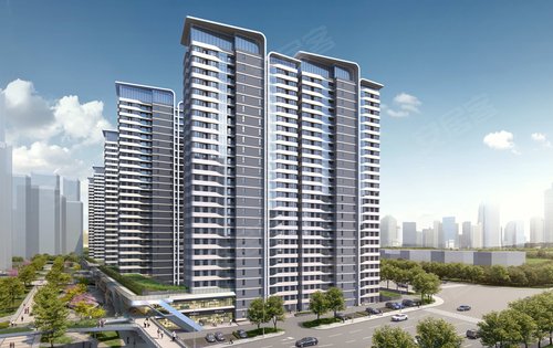 复地滨江金融中心动态:项目效果图,120平-150平装修住宅即将加推,欢迎