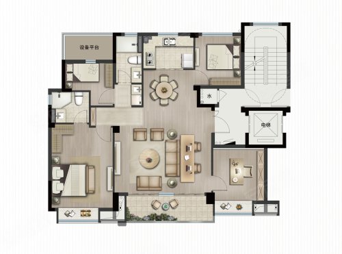 保亿·湖风雅园户型图