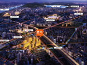 杭州上城区城东新城阳光城普升楼盘新房真实图片