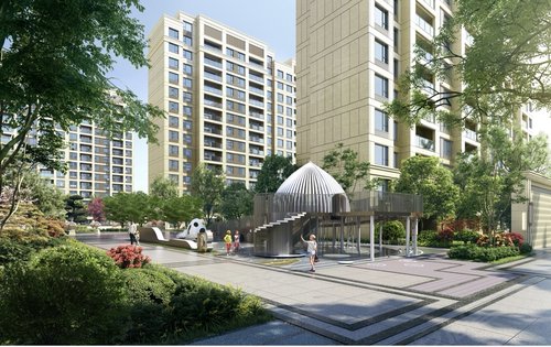 小区效果图来咯