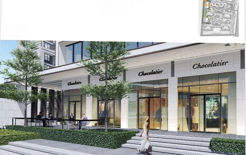 旭辉千山凌云商铺外立面展示