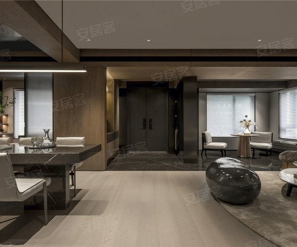 俊峰山万里中叠户型，俊峰山万里别墅约119.14平米户型图，朝南朝向 - 重庆安居客