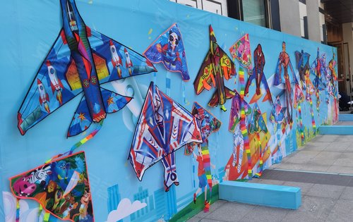 碧桂园正央公园风筝展欢迎各大小朋友们过来玩耍