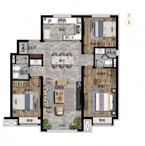 万科星光城户型图