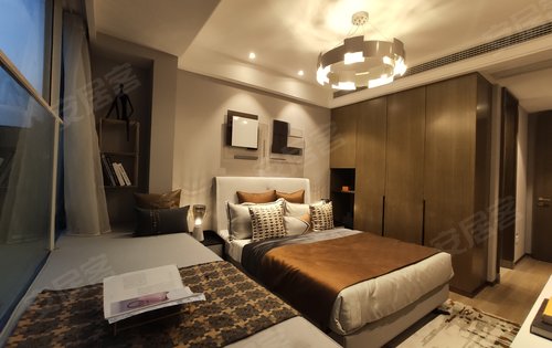 保利澄品动态:高层169样板房实景图【次卧 主卧】目前高层和洋房样板