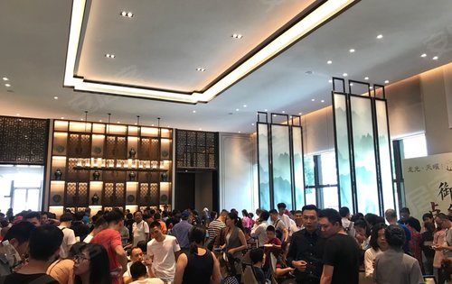 龙光天曜动态:样板房开放,人山人海-广州安居客