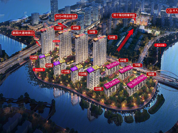 建发湾璟,厦门建发湾璟房价,楼盘户型,周边配套,交通地图,新垵北路(新阳大道地铁口旁) - 安居客