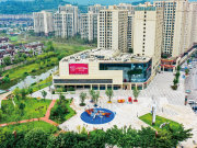 重庆南岸茶园新区鲁能领秀城商铺楼盘新房真实图片