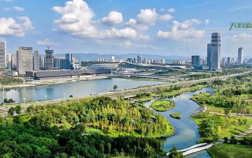 天府公园未来城动态:天府新区公园城市已经基本呈现，园中建城，出门有园。-成都安居客