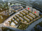 西安浐灞浐河公园上城楼盘新房真实图片