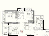 中山恒大悦珑湾楼层平面图