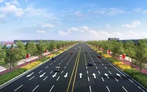 出门纵享双向八车道黄家湖景观大道