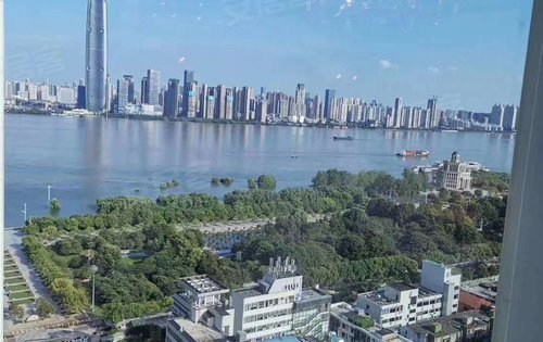绿地海珀滨江动态:海珀滨江旁绿地中心景观视野-武汉安居客