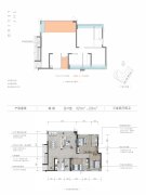 玉溪邦泰·臻境户型图，玉溪邦泰·臻境房型图，邦泰·臻境原始户型图大全 - 安居客