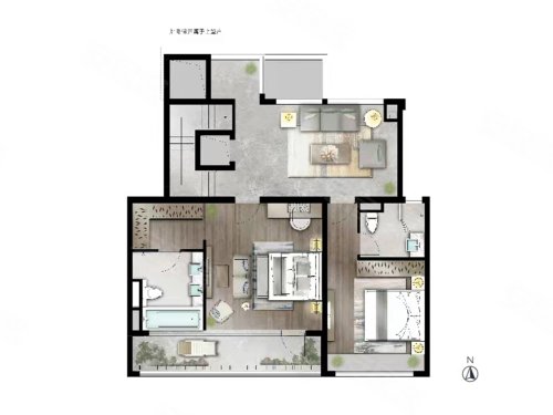 融创东山府户型图