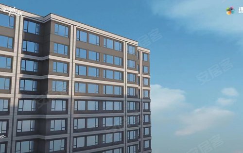 现代简约风格经典二代高层,灰色真石漆,西山高颜值楼盘