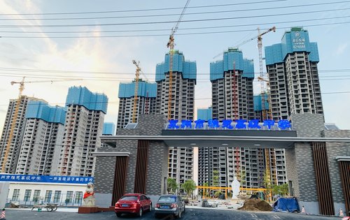 嘉信悦城动态:小区后面就是学校.-永州安居客