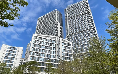 越秀·星汇海珠湾动态:公寓实拍楼栋外观,可以看房咯-广州安居客