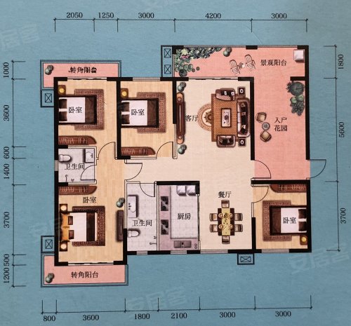 东方丽都户型图